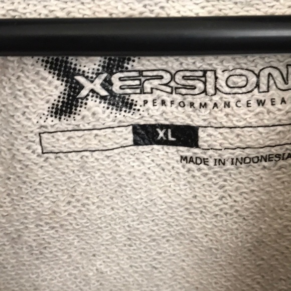 XERSION Grey Terry Sweatshirt - Picture 2 of 3